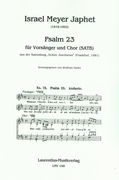 Psalm 23 : Für Vorsänger und Chor (SATB) / edited by Wolfram Hader.