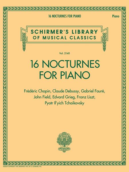 16 Nocturnes For Piano.