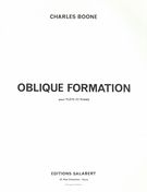 Oblique Formation : For Flute and Piano.