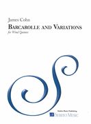 Barcarolle and Variations : For Woodwind Quintet.
