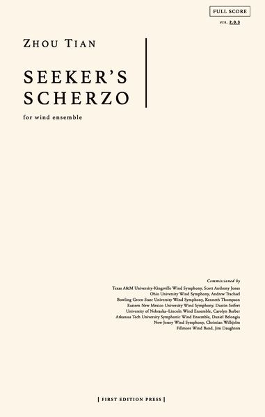 Seeker's Scherzo : For Wind Ensemble (2019).