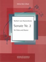 Sonate Nr. 2 : Für Viola und Klavier.