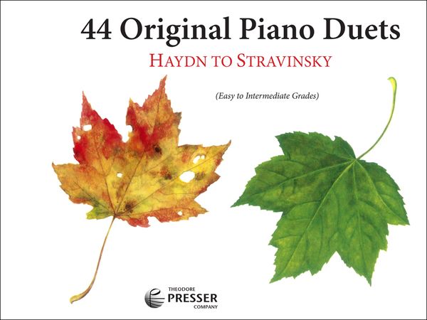 44 Original Piano Duets From Haydn To Stravinsky.