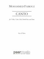 Canto : For Violin, Viola, Cello, Double Bass and Piano (2005).
