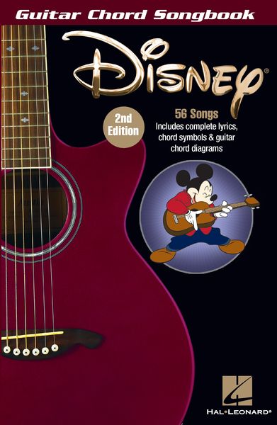 Disney Guitar Chord Songbook - 2nd Edition.