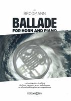 Ballade : For Horn and Piano.