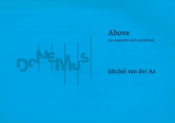 Above : For Ensemble and Soundtrack (1999).