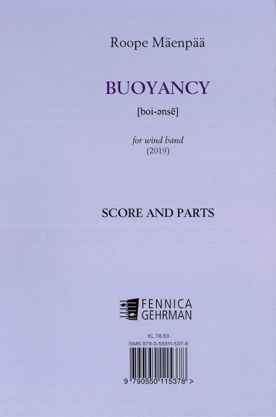 Buoyancy : For Wind Band.