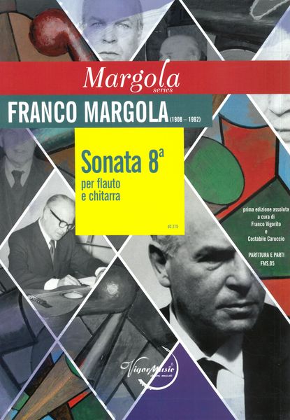 Sonata 8a : Per Flauto E Chitarra / edited by Franco Vigorito and Costabile Caruccio.