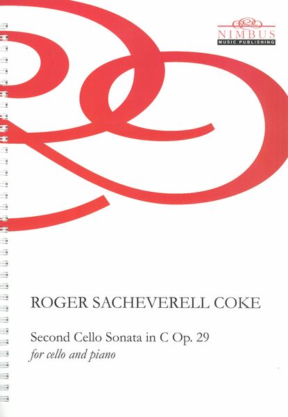 Second Cello Sonata In C, Op. 29 : For Cello and Piano.