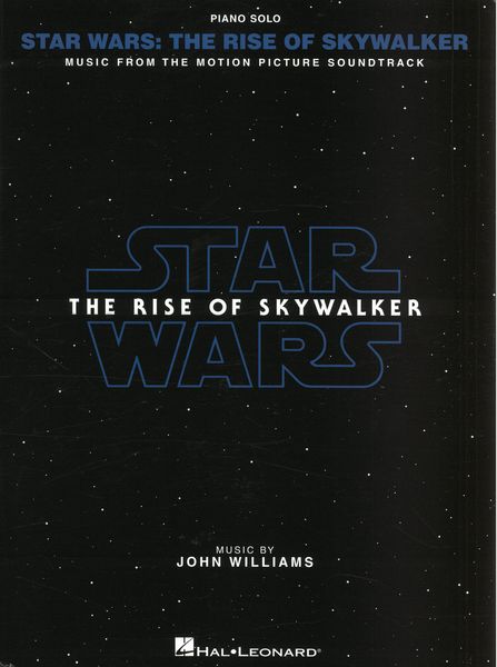 Star Wars - The Rise of Skywalker : Music From The Motion Picture Soundtrack For Piano Solo.