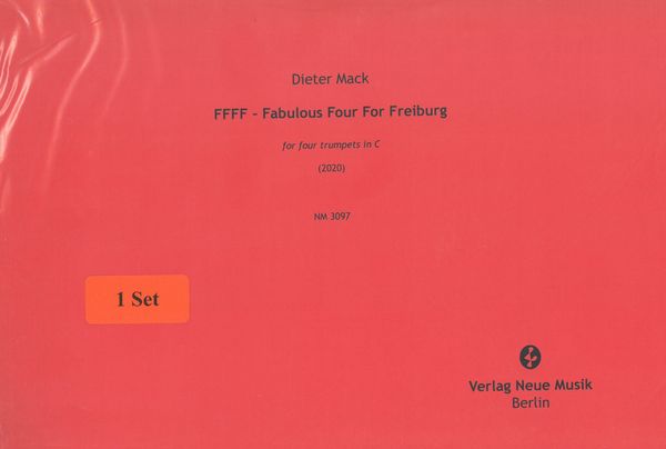 Ffff - Fabulous Four For Freiburg : For Four Trumpets In C (2020).