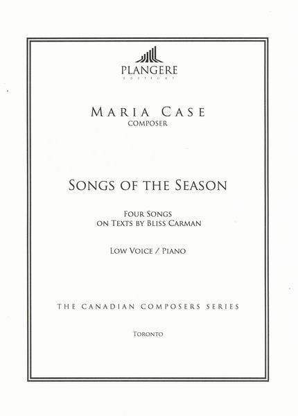 Songs of The Seasons : For Low Voice and Piano / edited by Brian McDonagh.
