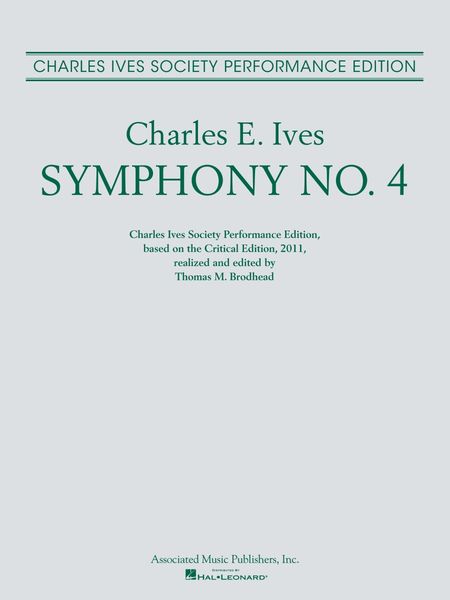 Symphony No. 4 / Realized and edited by Thomas M. Brodhead.