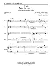 Kyrie (Lord Have Mercy) : For SATB and Organ Or Piano [Download].