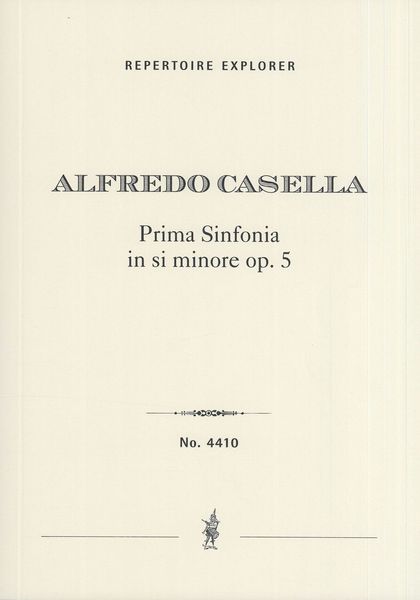 Prima Sinfonia In Si Minore, Op. 5.