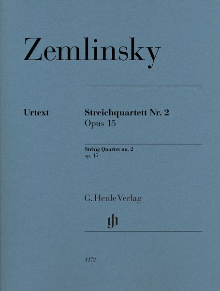Streichquartett Nr. 2, Op. 15 / edited by Dominik Rahmer.