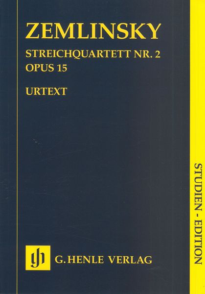 Streichquartett Nr. 2, Op. 15 / edited by Dominik Rahmer.
