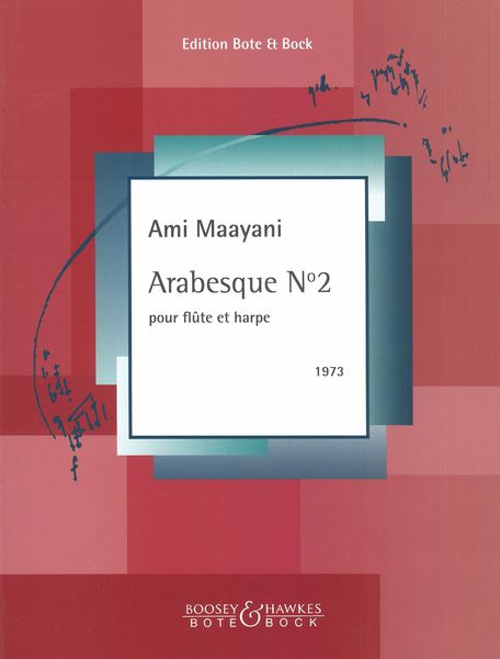 Arabesque No. 2 : Pour Flute et Harpe (1973).