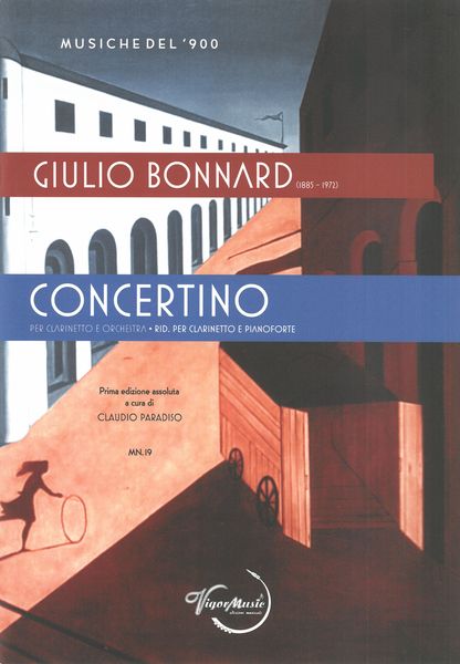 Concertino : Per Clarinetto E Orchestra - Piano reduction / edited by Claudio Paradiso.