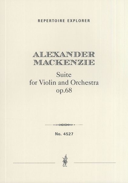 Suite, Op. 68 : For Violin and Orchestra.