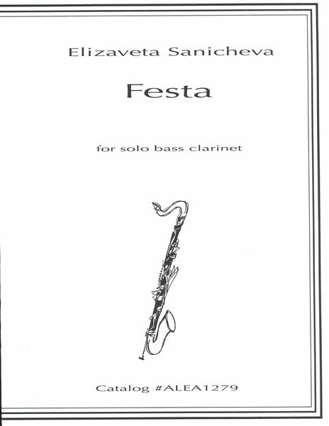 Festa : For Solo Bass Clarinet.