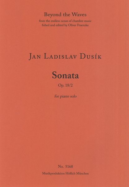 Sonata, Op. 18/2 : For Piano Solo.