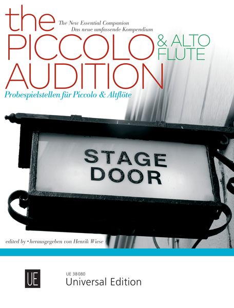 Piccolo and Alto Flute Audition / edited by Henrik Wiese.
