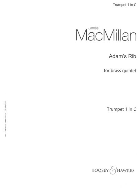 Adam's Rib : For Brass Quintet (1994-95).