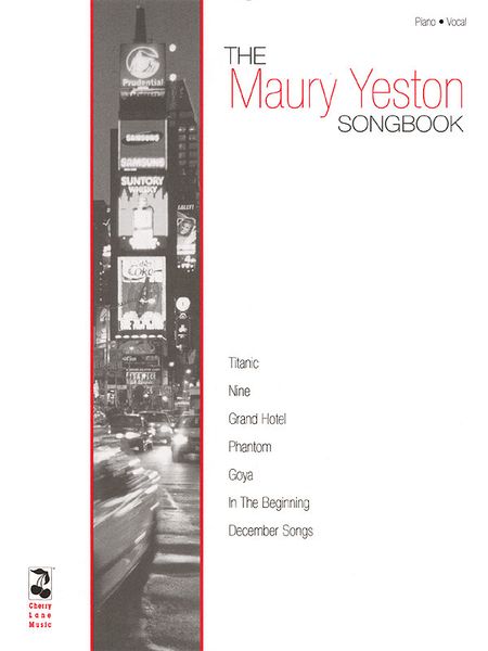 Maury Yeston Songbook.