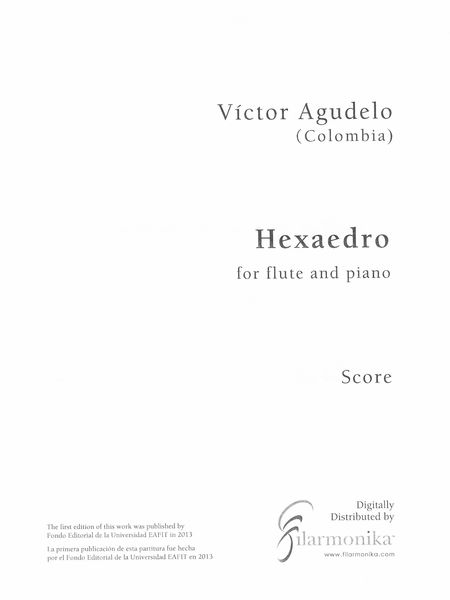 Hexaedro : For Flute and Piano (2012).
