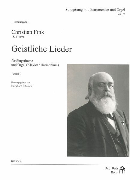 Geistliche Lieder Für Singstimme und Orgel, Band 2 / edited by Burkhard Pflomm.