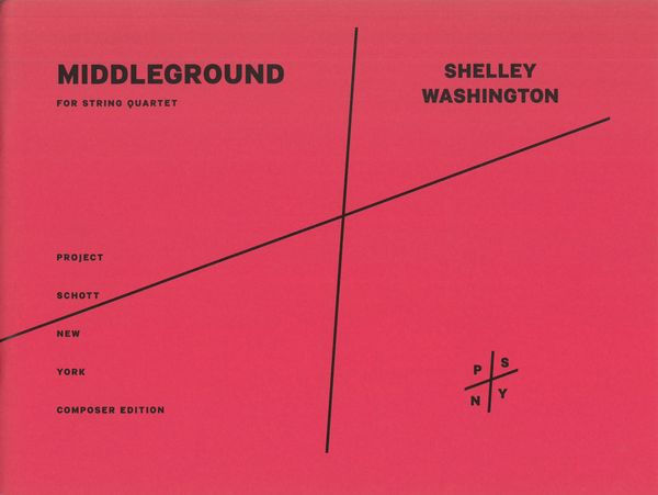 Middleground : For String Quartet (2017).