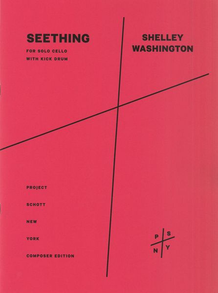 Seething : For Solo Cello With Kick Drum.