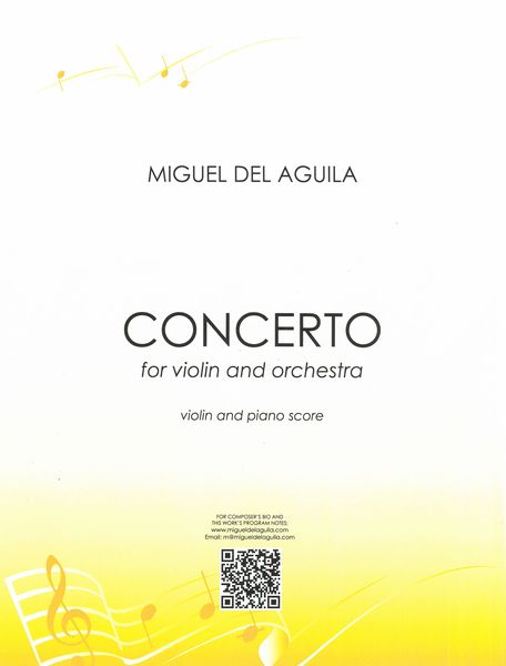 Concerto, Op. 94 : For Violin and Orchestra (2007) - Piano reduction.