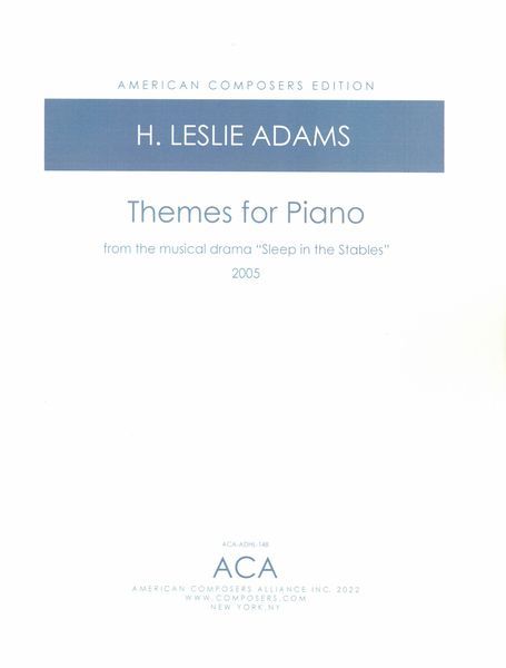 Themes For Piano : From The Musical Drama Sleep In The Stables (2005).