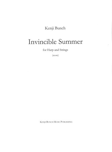 Invincible Summer : For Harp and Strings.