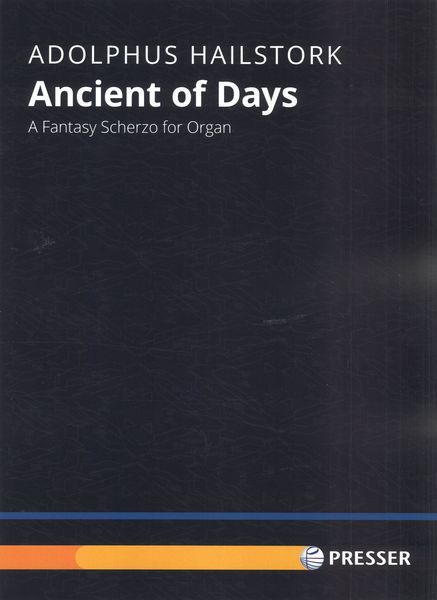 Ancient of Days : A Fantasy Scherzo For Organ (2019).