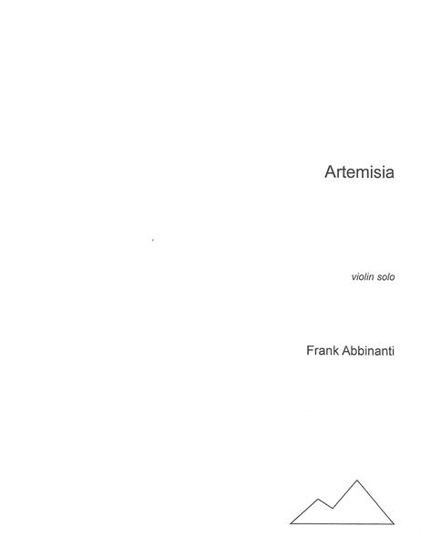 Artemsia : For Violin Solo.