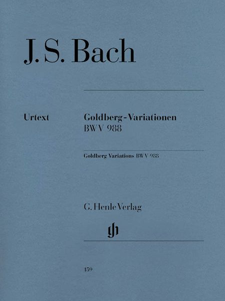 Goldberg Variations, BWV 988 : For Harpsichord.