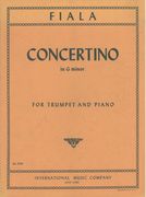 Concertino In G Minor : For Trumpet and Piano.