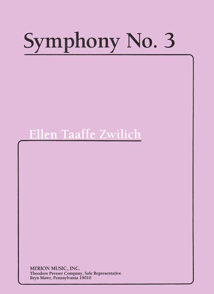Symphony No. 3.