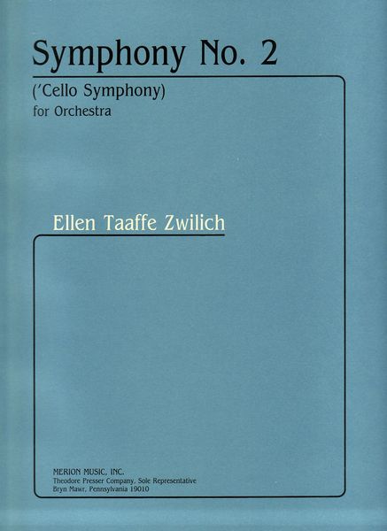 Symphony No. 2 : Cello Symphony (1985).