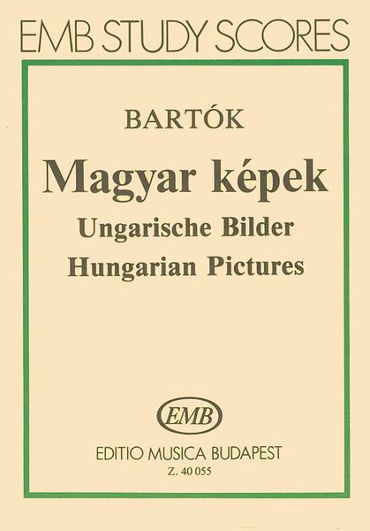 Hungarian Pictures : For Orchestra.