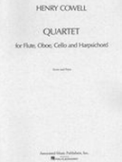 Quartet : For Flute, Oboe, Cello And Harpsichord.