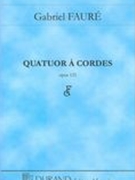 Quartet A Cordes, Op. 121 In E Minor.