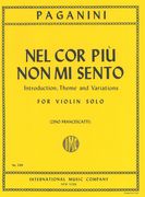 Nel Cor Piu No Mi Sento : For Violin / Edited By Francescatti.