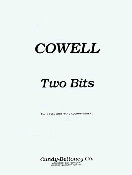 Two Bits : For Flute & Piano.