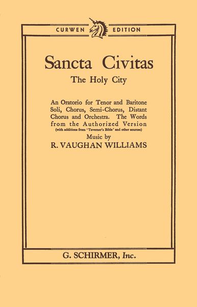 Sancta Civitas (The Holy City) An Oratorio : For Tenor & Baritone Soli, SATB Chorus and Orchestra.