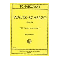 Waltz Scherzo, Op. 34 : For Violin and Piano.